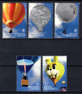 4560/4564 MNH** 2015 - Luchtballonnen En Ballonvaart - Unused Stamps