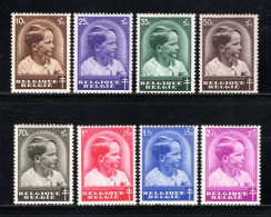 438/445 MNH 1936 - Prins Boudewijn - Unused Stamps