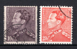 434/435° Gestempeld 1936 - Koning Leopold 3 - 1936-1951 Poortman