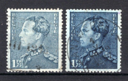 430/430e° Gestempeld 1936 - Koning Leopold 3 - 1936-51 Poortman