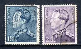 430/431° Gestempeld 1936 - Koning Leopold 3 - 1936-51 Poortman