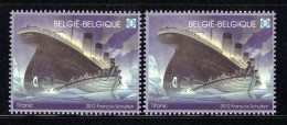 4228/4229 MNH 2012 - De Ondergang Van De Titanic  - Unused Stamps