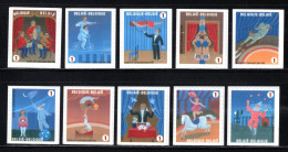 3929/3938 MNH 2009 - Het Circus. - Unused Stamps