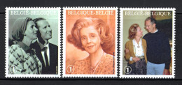 3787/3789 MNH 2008 - 80ste Verjaardag Van Koningin Fabiola. - Ungebraucht