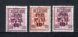 375A/376 MNH 1933 - Heraldieke Leeuw - 1929-1937 Heraldischer Löwe