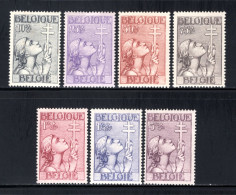 377/383 MNH 1933 - Kruis Van Lotharingen - Unused Stamps
