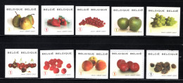 3685/3694 MNH 2007 - Fruit. - Unused Stamps