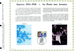 Rare Feuillet PAC (précurseur De CEF) De 1971 -  GUERRE 1914-1918, LA POSTE AUX ARMEES (JOURNÉE DU TIMBRE 1971) - 1970-1979