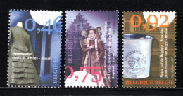 3662/3664 MNH 2007 - Kleine Musea. - Unused Stamps