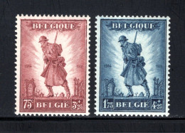 351/352 MNH 1932 - Gedenkteken, Infanterie Te Brussel. - Nuevos