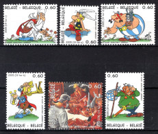3433/3438 MNH** 2005 - Asterix En De Belgen - Neufs