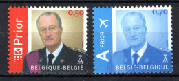 3416/3417 MNH** 2005 - Z.M. Koning Albert II - Unused Stamps