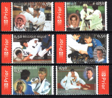 3407/3412 MNH** 2005 - Judo In Belgie - Nuevos