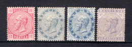 38/41 MH 1883 - Z.M. Koning Leopold II Met CERTIFICAAT - 1883 Leopold II