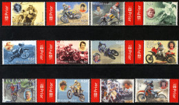 3334/3345 MNH** 2004 - Wereldkampioenen Motorcross - Unused Stamps