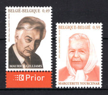 3221/3222 MNH** 2003 - Literatuur - Unused Stamps