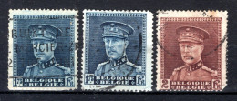 320/321° Gestempeld 1931 - Koning Albert 1 - 1931-1934 Mütze (Képi)