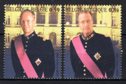 3202/3203 MNH** 2003 - Hulde Aan Koning Boudewijn En Koning Albert II - Neufs