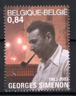 3169 MNH** 2003 - Georges Simenon ( 1903-1989 ) Schrijver - Ongebruikt