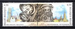 3170/3171 MNH** 2003 - Gemeenschappelijke Uitgifte Met Rusland - Unused Stamps