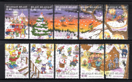 3101/3110 MNH 2002 - Kerstmis. - Unused Stamps