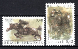 3084/3085 MNH** 2002 - Paarden - Unused Stamps