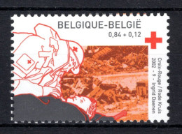 3072 MNH** 2002 - Het Belgische Rode Kruis - Nuovi
