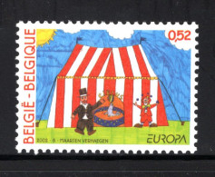 3071 MNH 2002 - Europa - Het Circus. - Ongebruikt