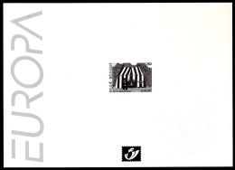 Zwart Wit Velletje 2002 - Europa Het Circus 3071 - B&W Sheetlets, Courtesu Of The Post  [ZN & GC]