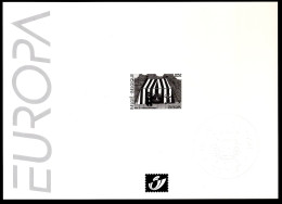 Zwart Wit Velletje 2002 - Europa Het Circus 3071 -1 - Feuillets N&B Offerts Par La Poste [ZN & GC]