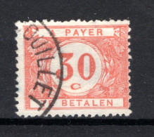TX34° Gestempeld 1922 - Cijfer Op Witte Achtergrond - Postzegels
