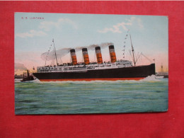 S.S. Lusitania    Ref 6412 - Steamers