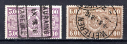 TR157/158° Gestempeld 1923-1931 - Rijkswapen - Afgestempeld