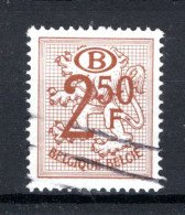 S56AP2° Gestempeld 1952 - Cijfer Op Heraldieke Leeuw - Oblitérés