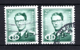 S59° Gestempeld 1954 - Koning Boudewijn - Usados
