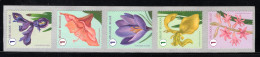 R142 MNH 2016 - Verschillende Bloemen Met Nummer - 1 - Coil Stamps