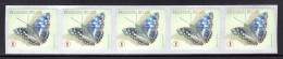 R118V MNH 2012 - Vlinder Apatura Ilia 5 Stuks Met Nummer - 1 - Rollen