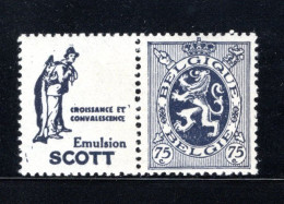 PU52 MNH 1929-1932 - 75 Cent Scott (croissance) - Autres & Non Classés