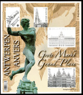 Ongetand Velletje GCD12 Antwerpen Grote Markt BL219 - B&W Sheetlets, Courtesu Of The Post  [ZN & GC]