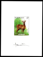 NA5-NL MNH 1998 Natuur. Zoogdieren Van De Ardennen - Abgelehnte Entwürfe [NA]