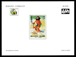 NA13 MNH 2004 Nipa 2004 - Europa 2001 - Bozzetti Non Adottati [NA]