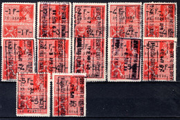 Fiscale Zegel 1936 - 1-3-4-5-6 Fr - Marken