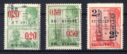 Fiscale Zegel 1929 - 0,20-0,50-2 Fr - Postzegels