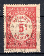 Fiscale Zegel 1886 - 5c Affiches-Aanplakbrieven - Sellos
