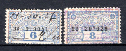 Fiscale Zegel 1923 - 6Fr-8Fr - Marken