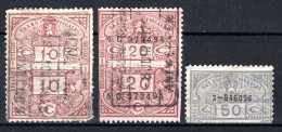 Fiscale Zegel 1923 - 10c-20c-50c - Postzegels