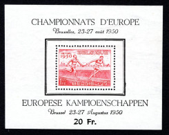 BL29 MNH 1950 - Europese Atletiekkampioenschappen In Het Heyzelstadion. - 1924-1960