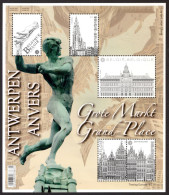 BL219 MNH 2014 - De Antwerpse Grote Markt -1 - 2002-… (€)