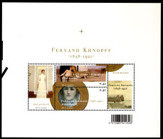 BL107 MNH** 2004 - Fernand Khnopff ( 1858-1921 ) Schilder - 2002-… (€)