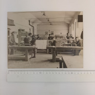 Foto Giovani Balilla In B/n - Scuola Disegno Mandello, Lecco - Anno 1926 Sede Dell'Associazione Nazionale Carabinieri - Guerra, Militari